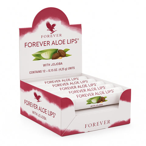 Aloe Lips Lippenpflege in der 12er Vorteilspackung