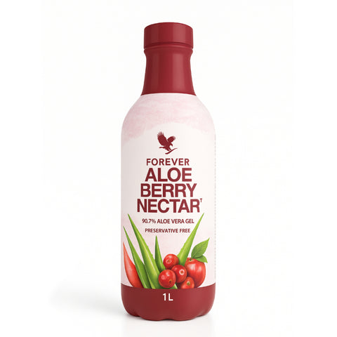 Forever Aloe Berry Nectar mit Aloe Vera, Apfel und Cranberry