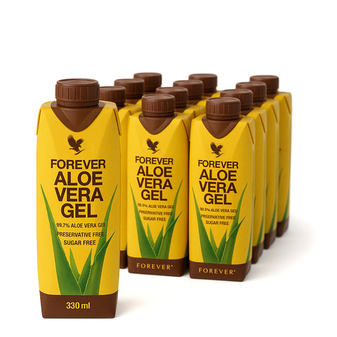 Forever Aloe Vera Gel 330ml Tetrapack mit Originalrezeptur