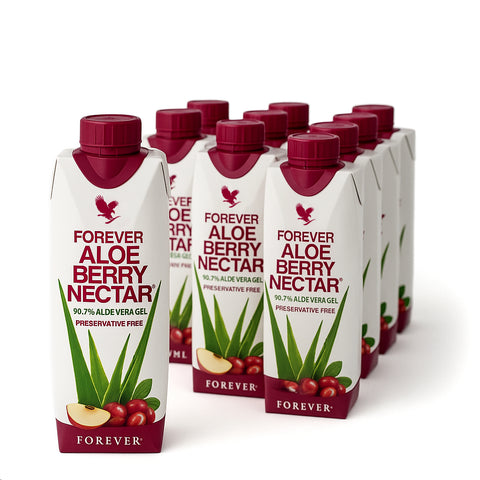 Forever Aloe Berry Nectar 330ml Tetrapack für unterwegs