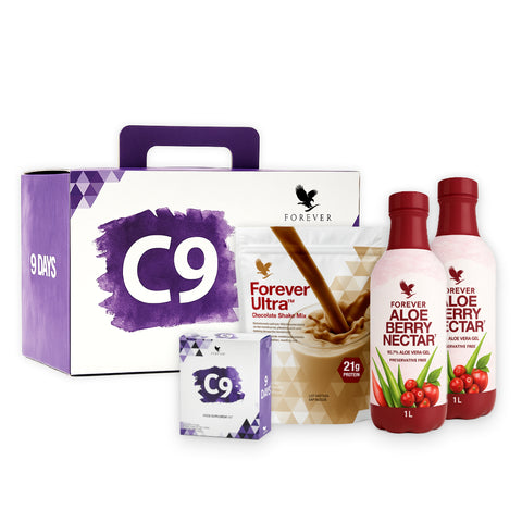Forever Clean 9 Kur mit Schoko-Shake und Berry Nectar