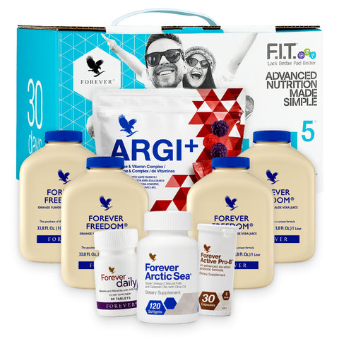Forever Vital 5 Freedom Edition mit ergänzenden Produkten