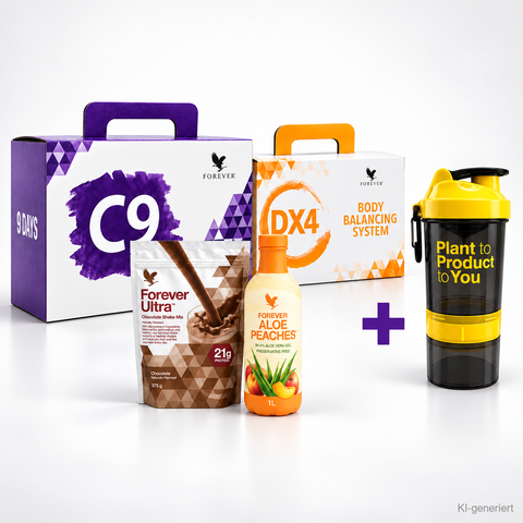 C9 Peaches Chocolate + DX4 - 13-Tage Kur