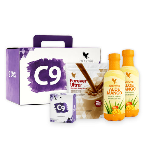 Forever Clean 9 Kur mit Schoko-Shake und Mango Gel