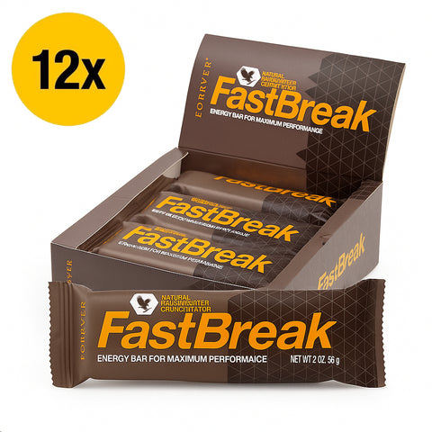Forever Fast Break Riegel als Eiweißsnack für unterwegs