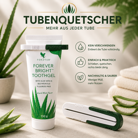Premium Tubenquetscher – für Cremes, Gels & Zahnpasta